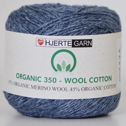 Hjertegarn Organic 350 Wool Cotton